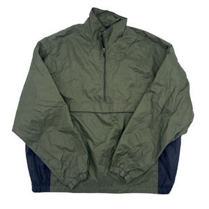 Dockers Green Golf Wind Breaker 1/2 Zip Pullover